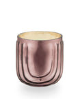 The Pink Pine Pressed Glass Candle