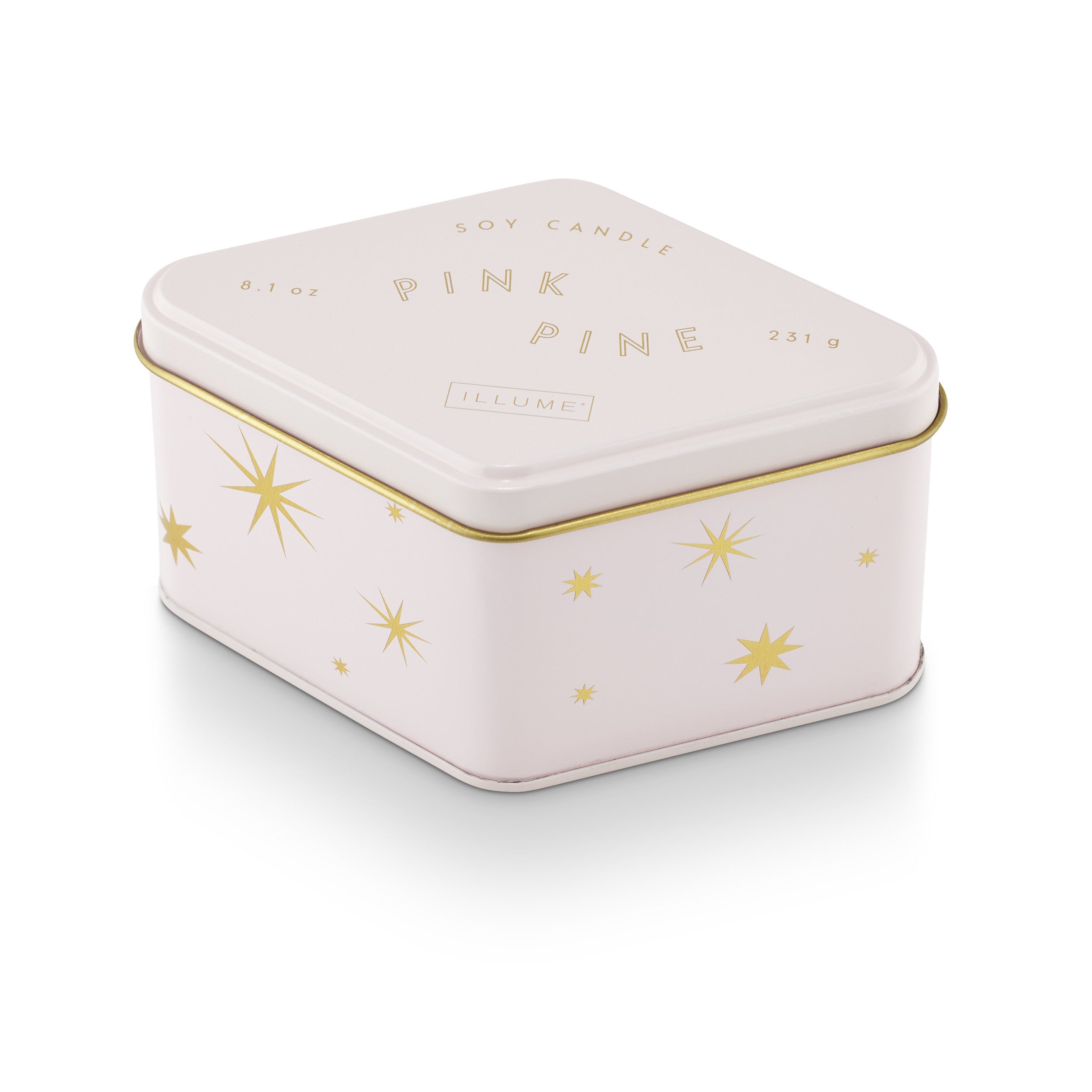 The Pink Pine Mini Tin Candle