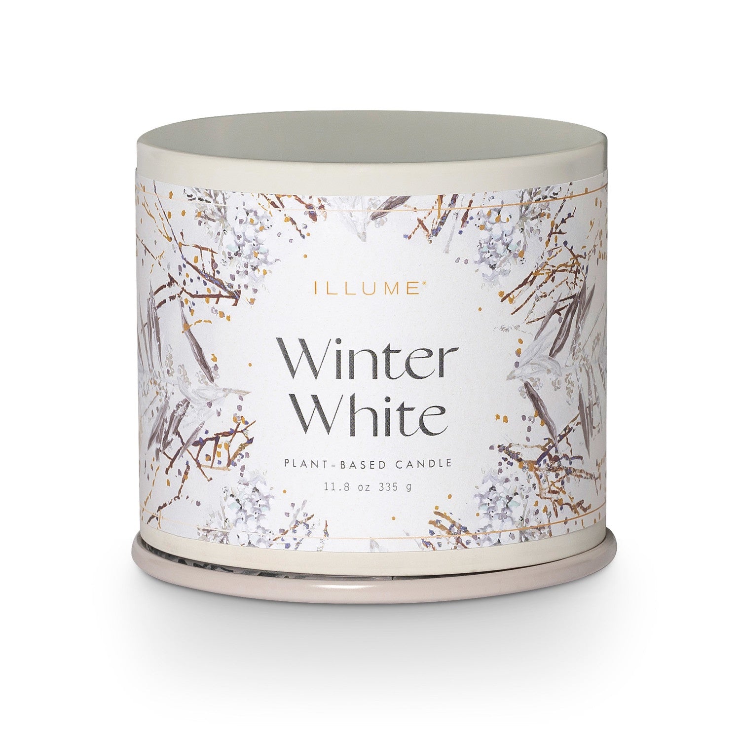 The Winter White Vanity Tin Candle