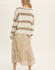 The Yuko Striped Sweater