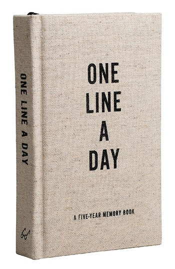 The Canvas One Line a Day : A Five-Year Memory Journal
