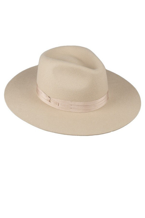 The Beth Panama Layered Band Hat