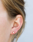 Mother of Pearl Mini Energy Gem Earrings by JaxKelly