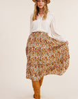 The Farrah Floral Skirt