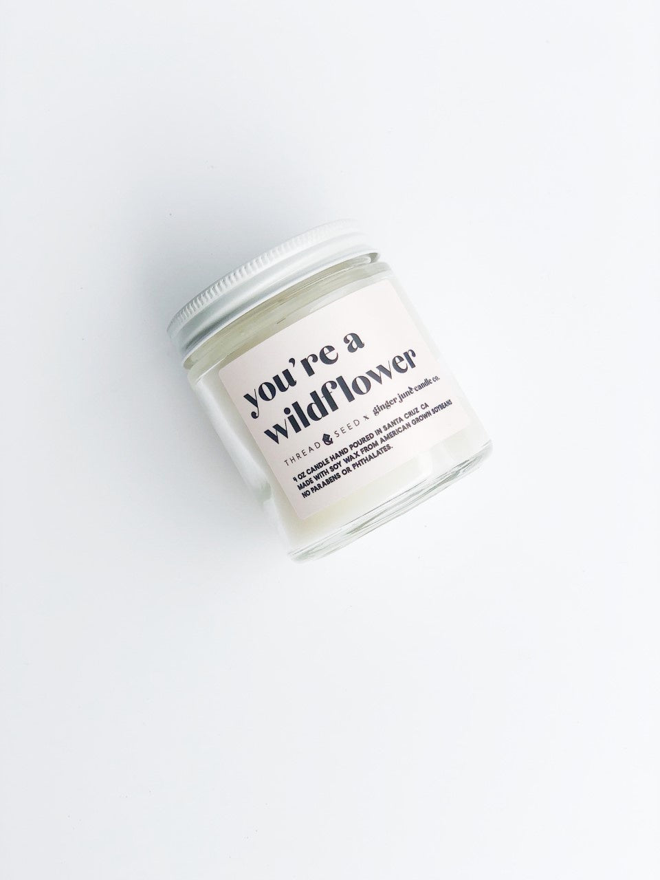 Wildflower Candle by Ginger June x Thread + Seed