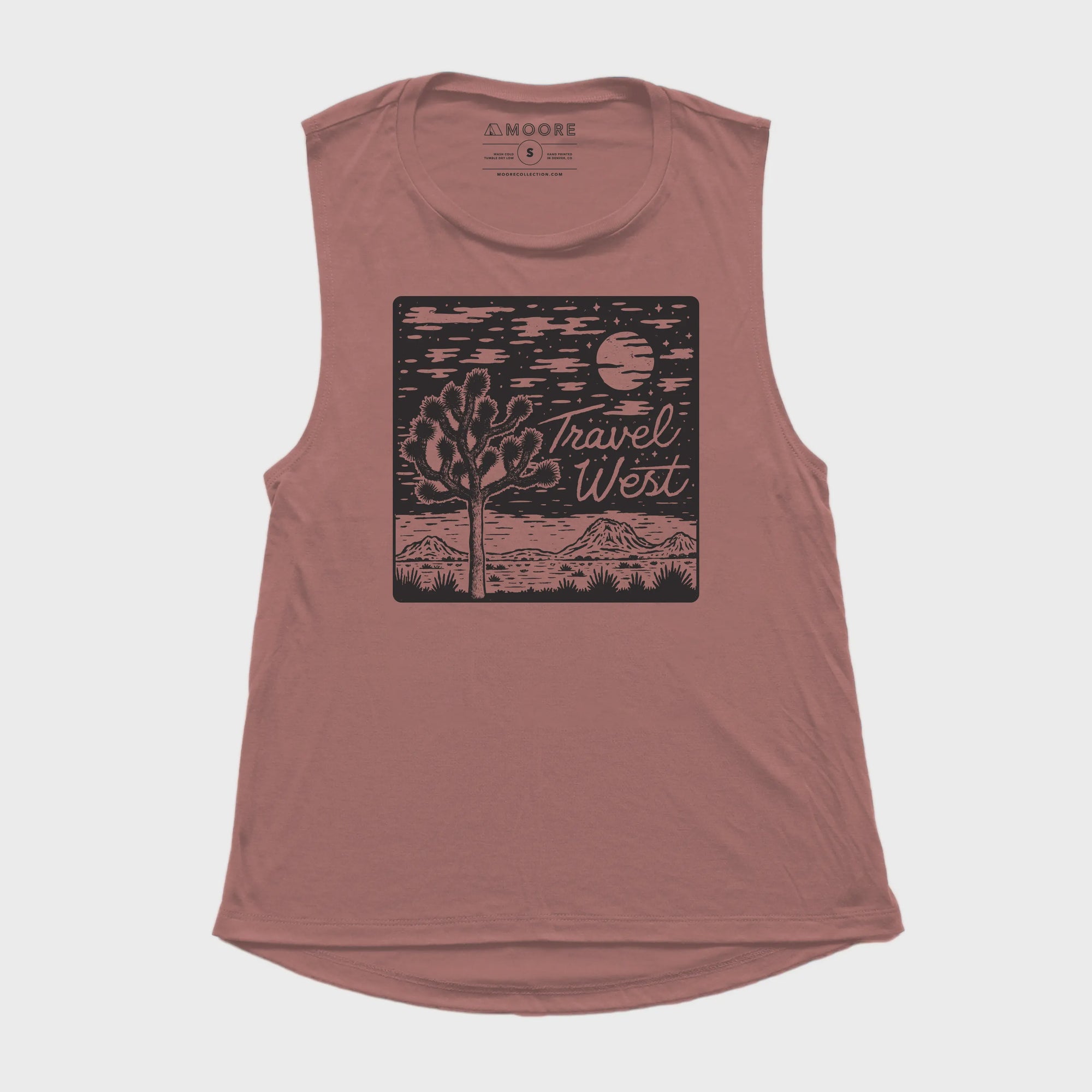 The Ladies Travel West Tank by Moore Collection