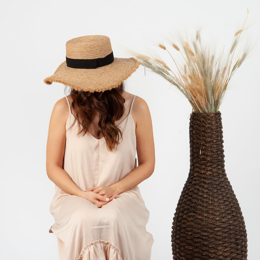 The Castaway Boater Straw Hat