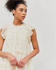 The Celine Lace Tiered Dress