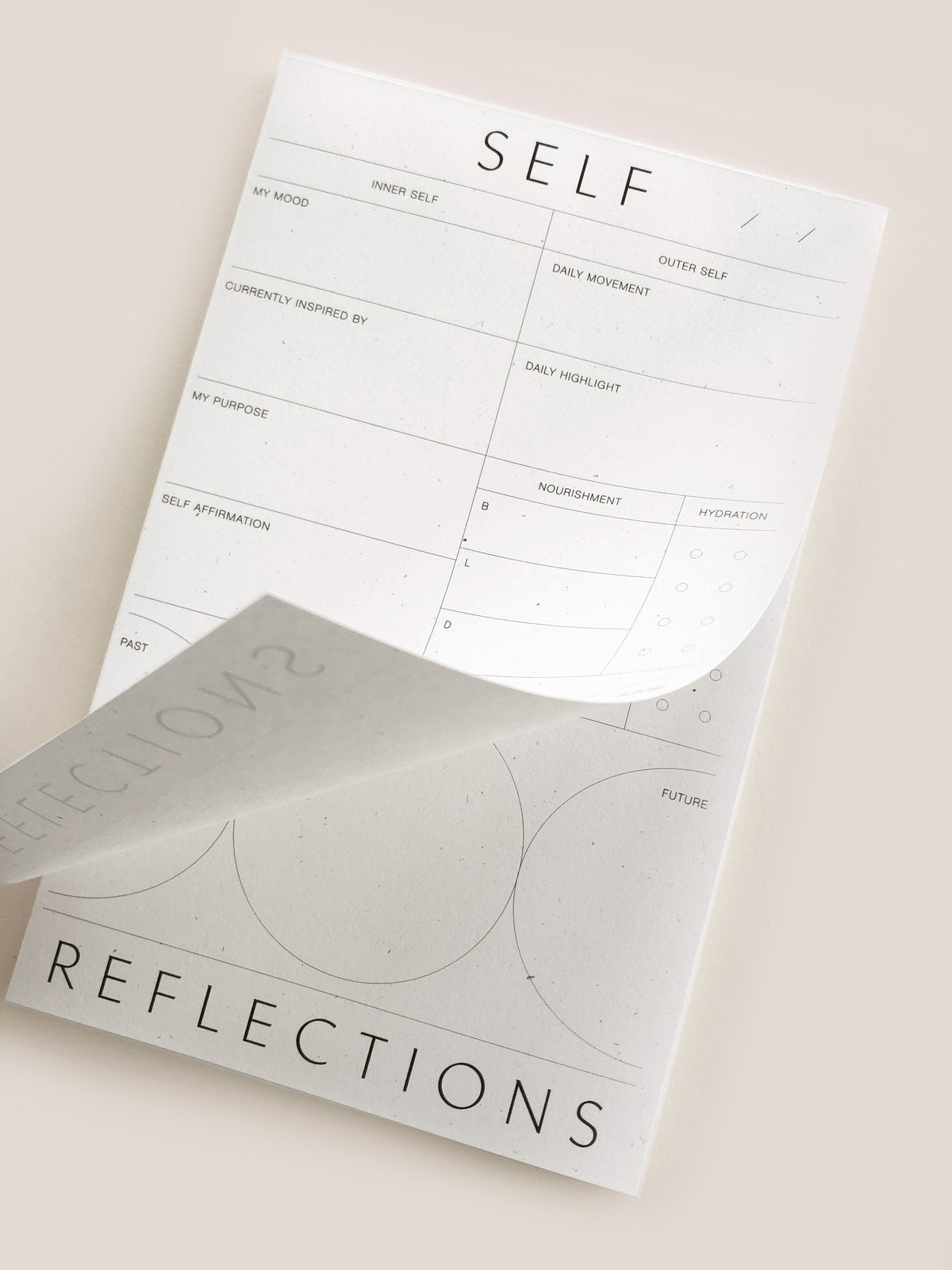 The Self Reflections Pad by Wilde House Paper