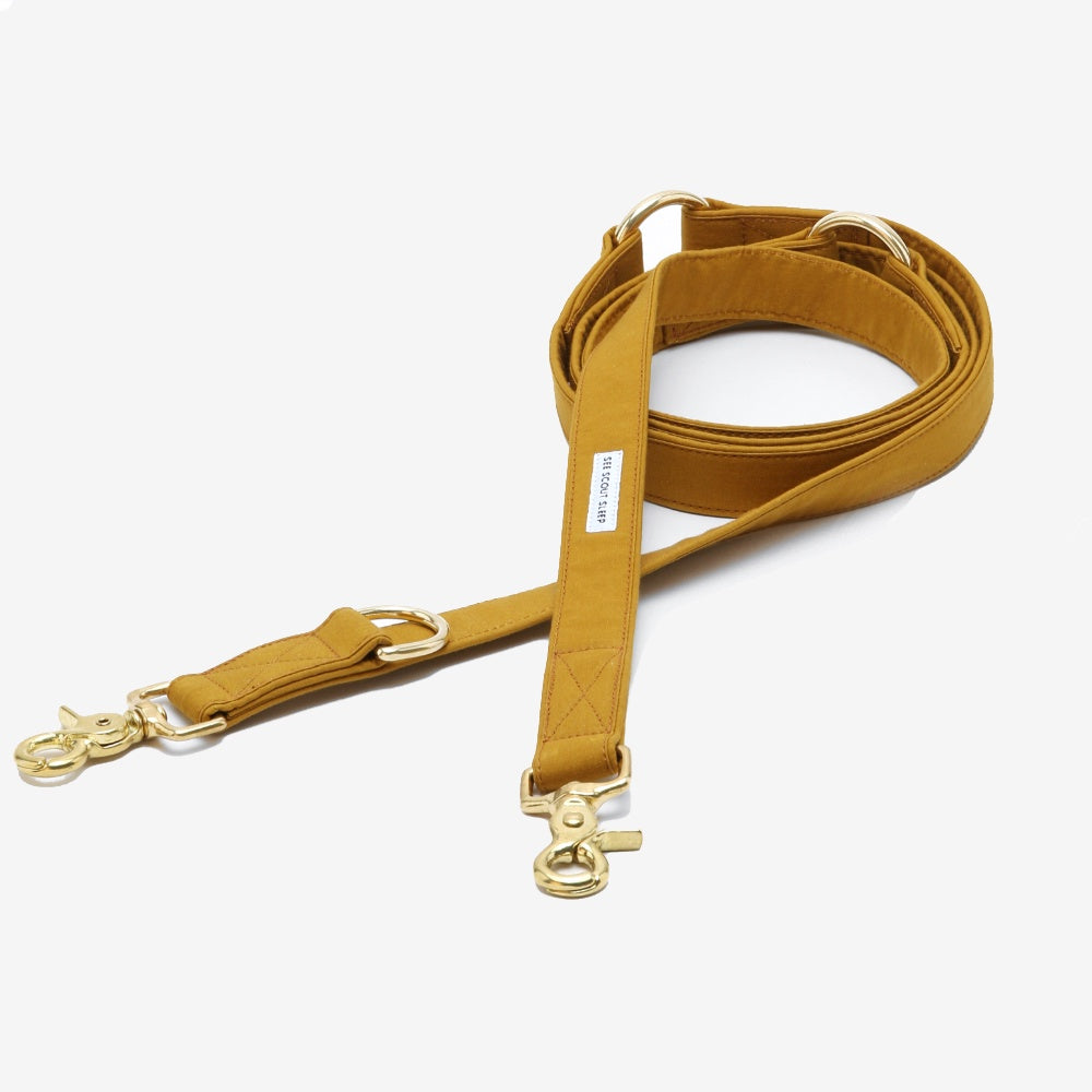 The Mustard Scot Standard Leash by See Scout Sleep