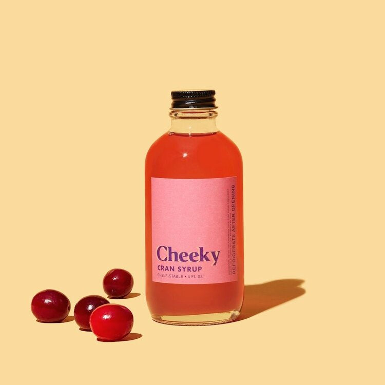 Cran-Lemon Syrup by Cheeky Cocktails