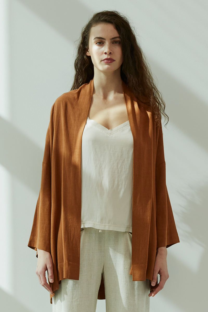 The Sampson Linen Blend Kimono