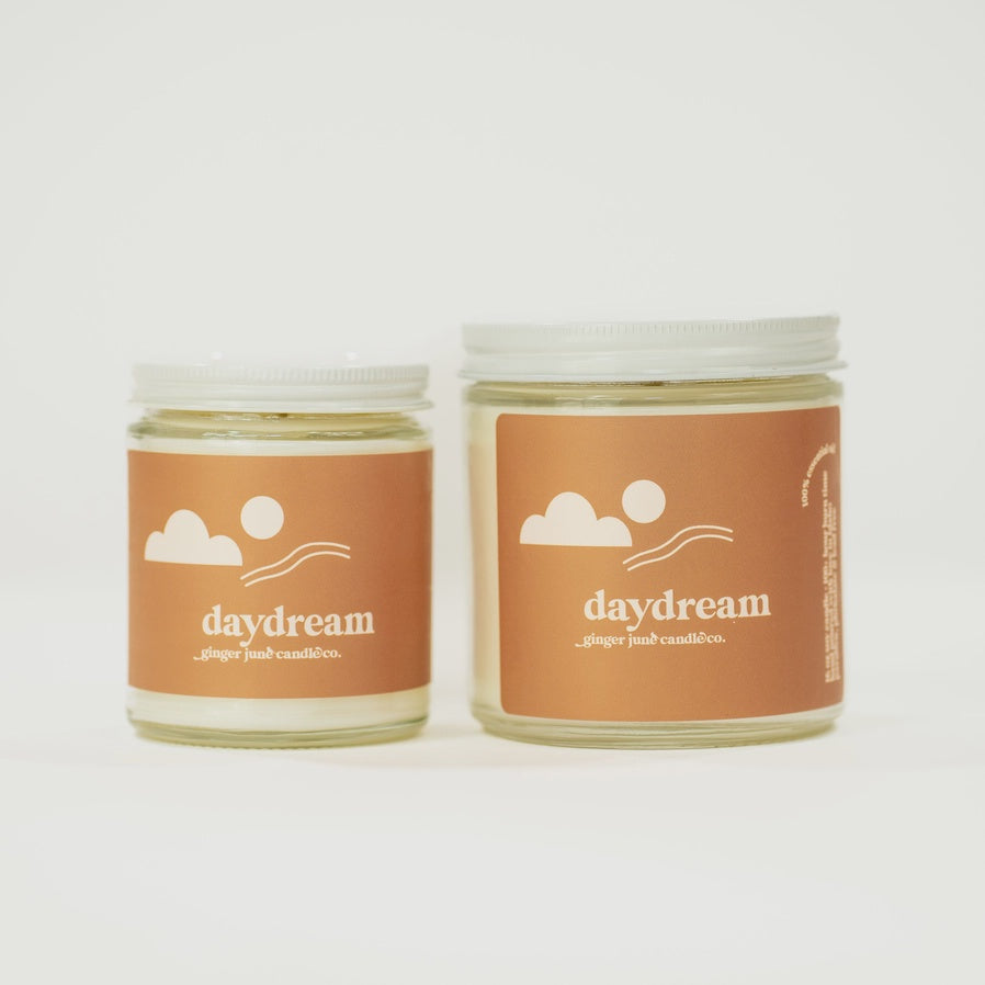 The Daydream Soy Glass Candle by Ginger June Candle Co.