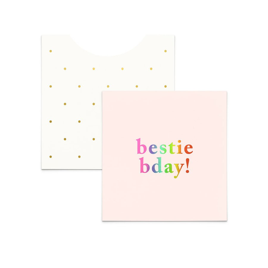 Bestie Birthday Card by Smitten on Paper