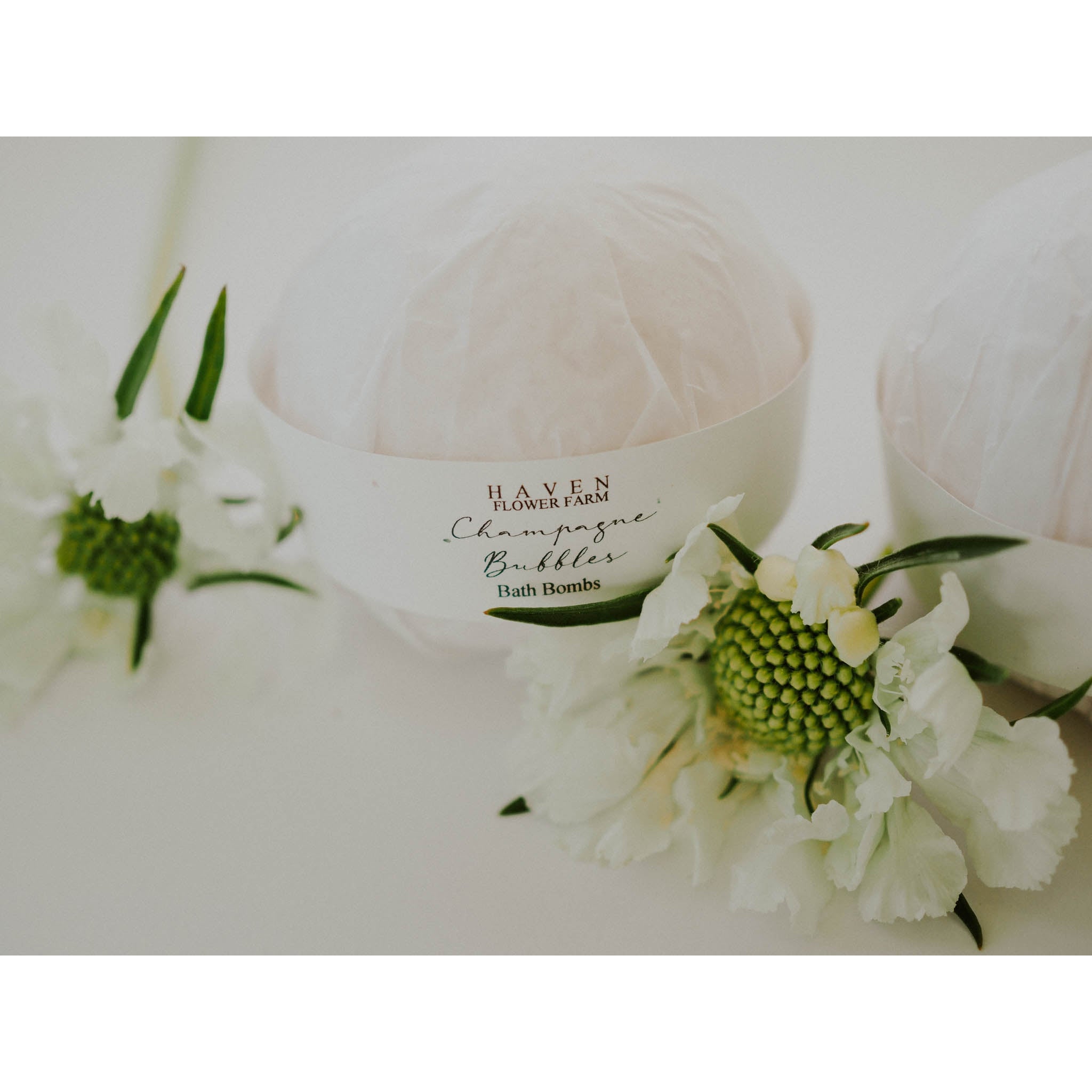Handcrafted Bath Bomb by Haven Flower Farm