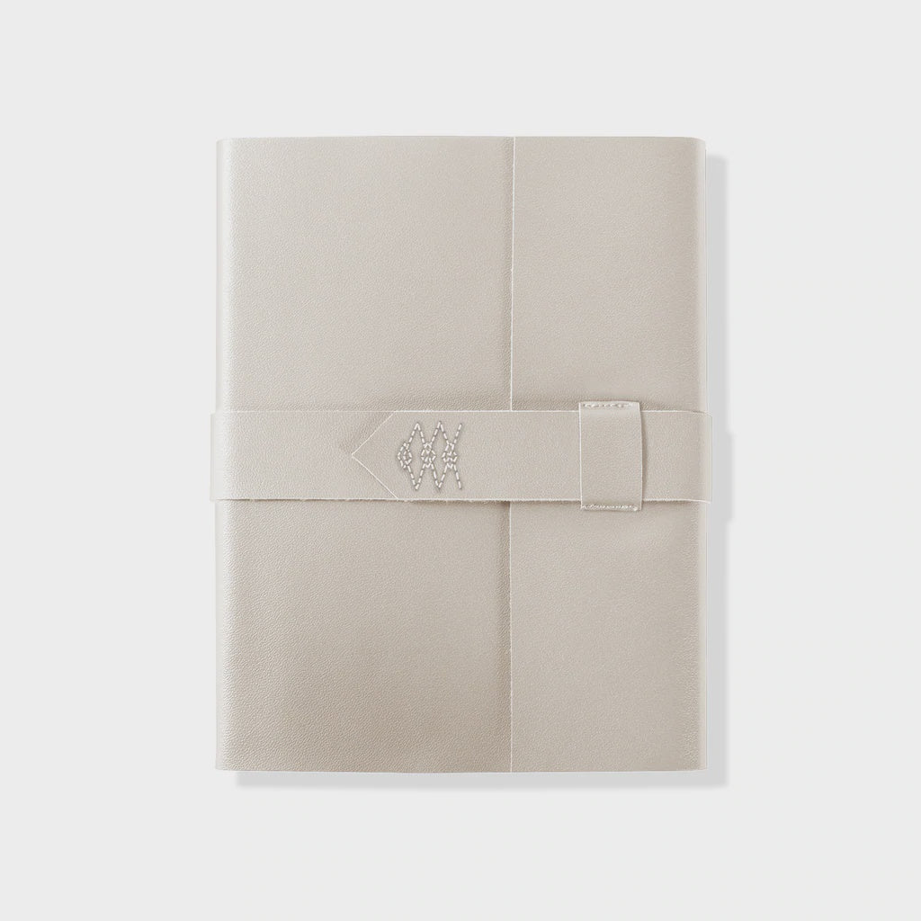 The Stiched Faux Leather Journal by Fringe Studio