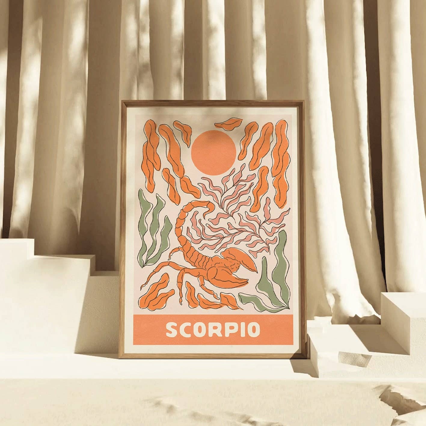 Scorpio Print by Cai &amp; Jo