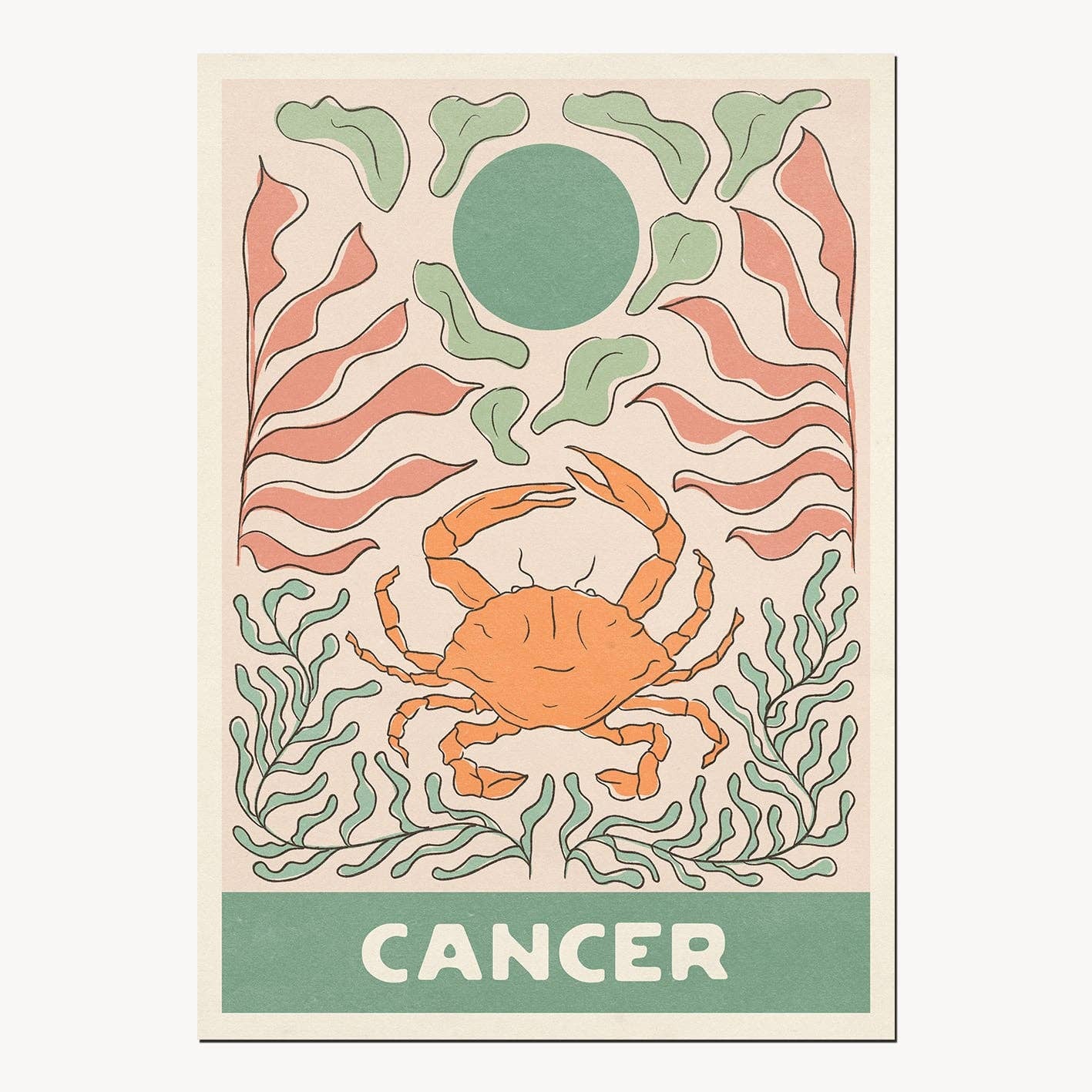 Cancer Print by Cai &amp; Jo