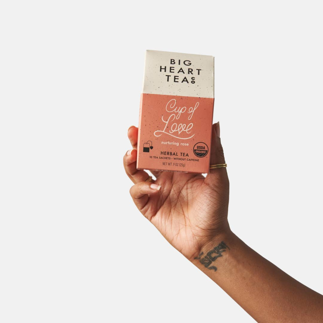 Cup of Love Tea Bags by Big Heart Co.