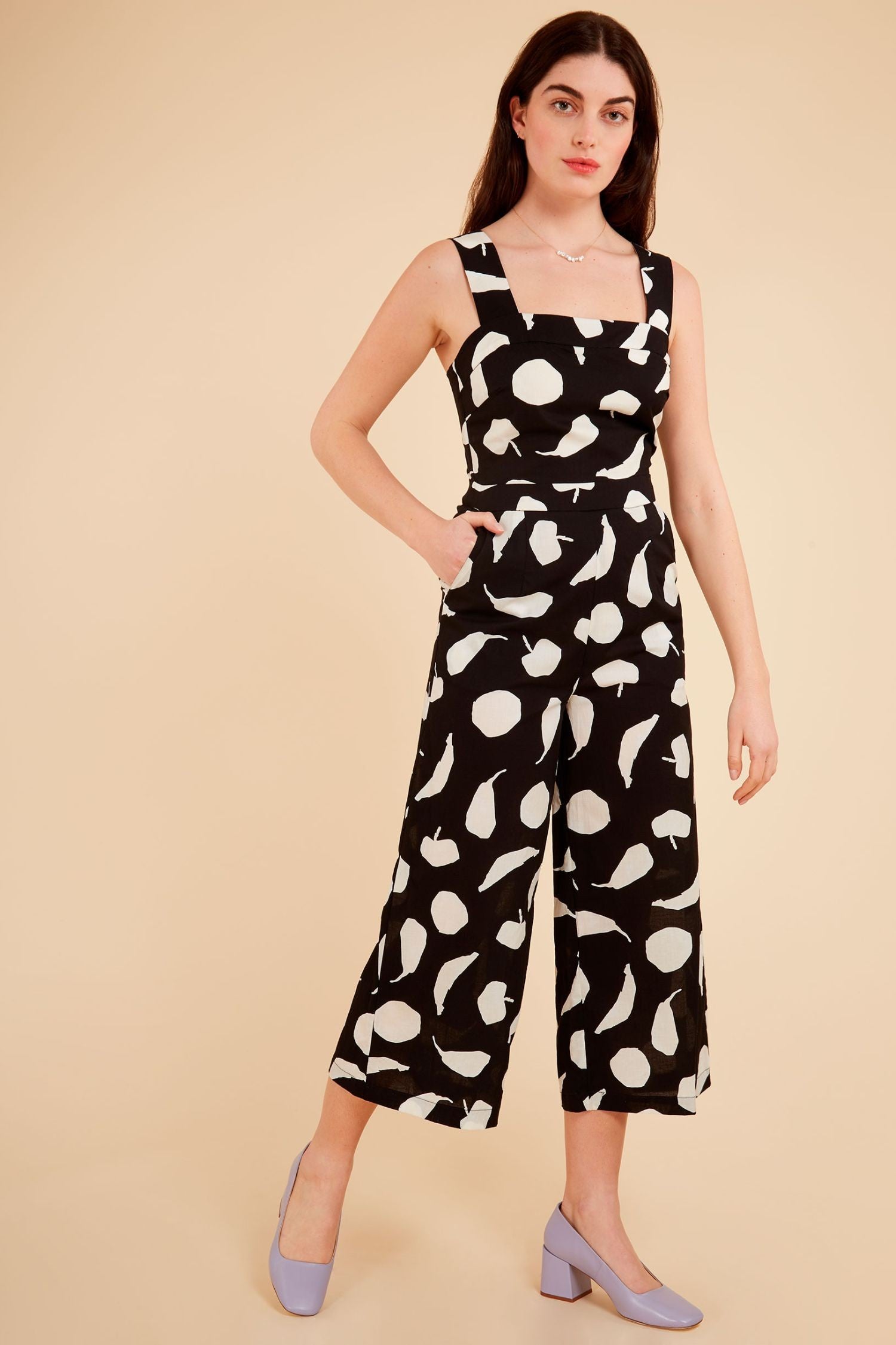The Madiane Abstract Jumpsuit by FRNCH