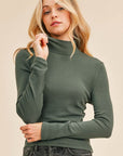 The Ali Turtleneck Knit Top