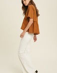 The Annabelle Lace Button Down Top