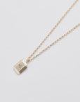 The Rectangle Bar Star Pendant Necklace by Admiral Row