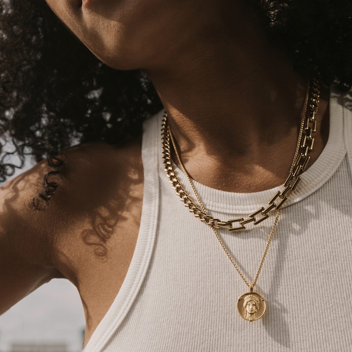 The Berlin Duo Chain Necklace by Mod + Jo