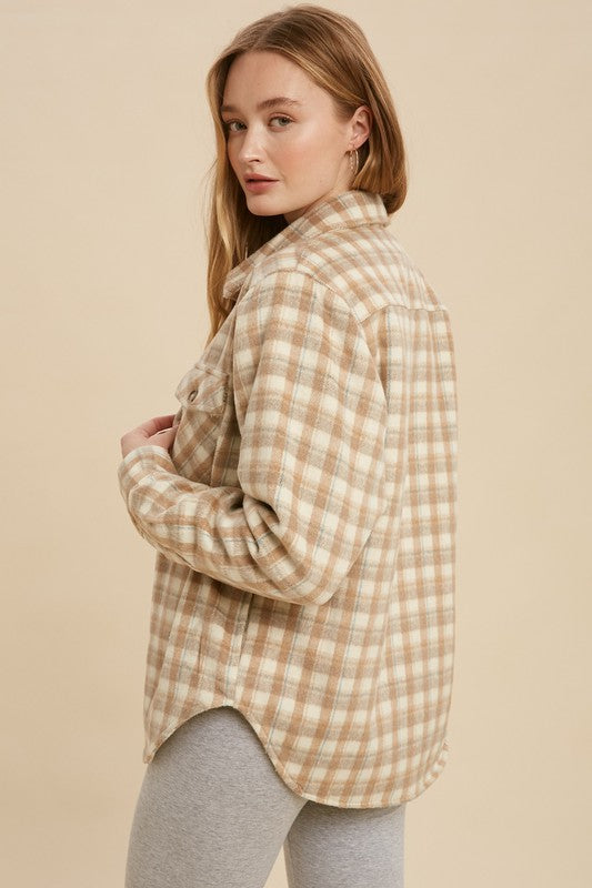 The Bree Faux Fur Lined Shacket
