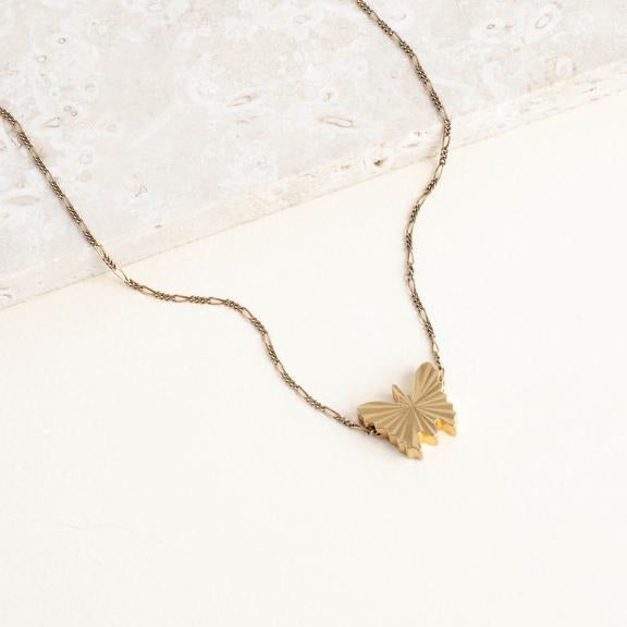 Starburst Butterfly Slider Necklace by Michelle Starbuck Designs