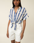 The Candys Woven Tie Top by FRNCH