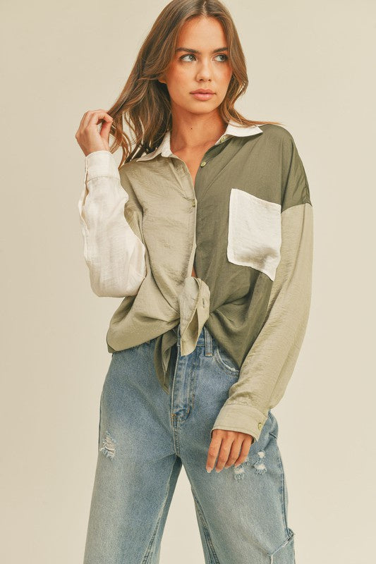 The Cleo Button-down Shirt