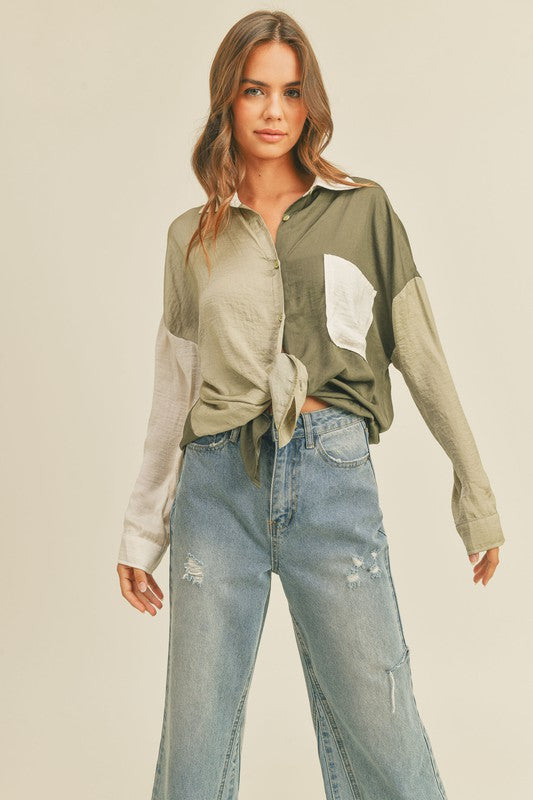 The Cleo Button-down Shirt