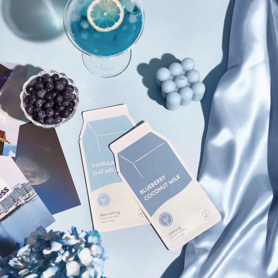 The Blueberry Coconut Milk Plant-Based Milk Mask by ESW Beauty