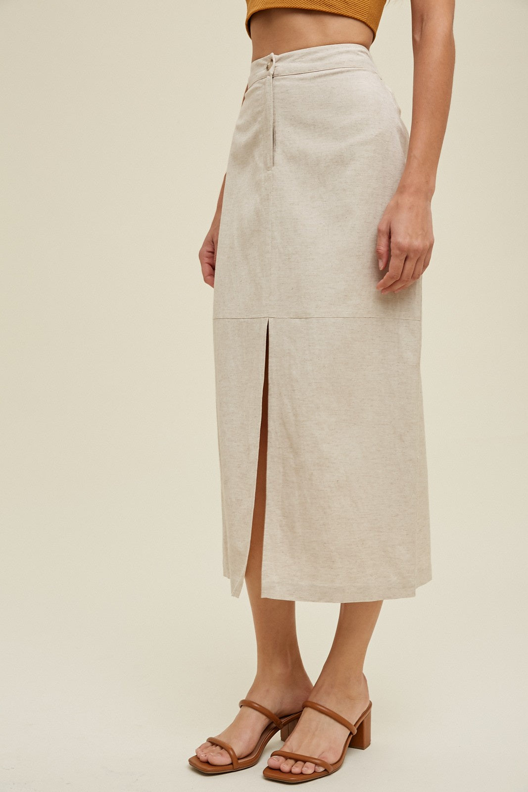 The Eva Linen Skirt