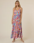 The Amande Printed Maxi Dress by FRNCH