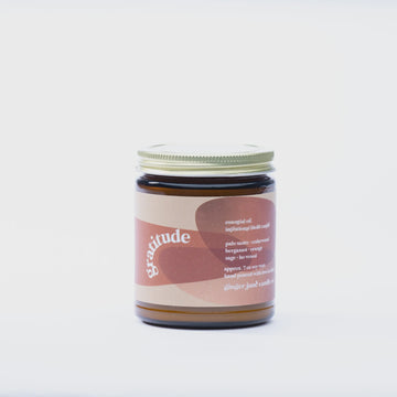 The Gratitude Candle by Ginger June Candle Co