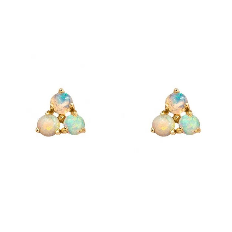 The Florence Trio Opal Stud