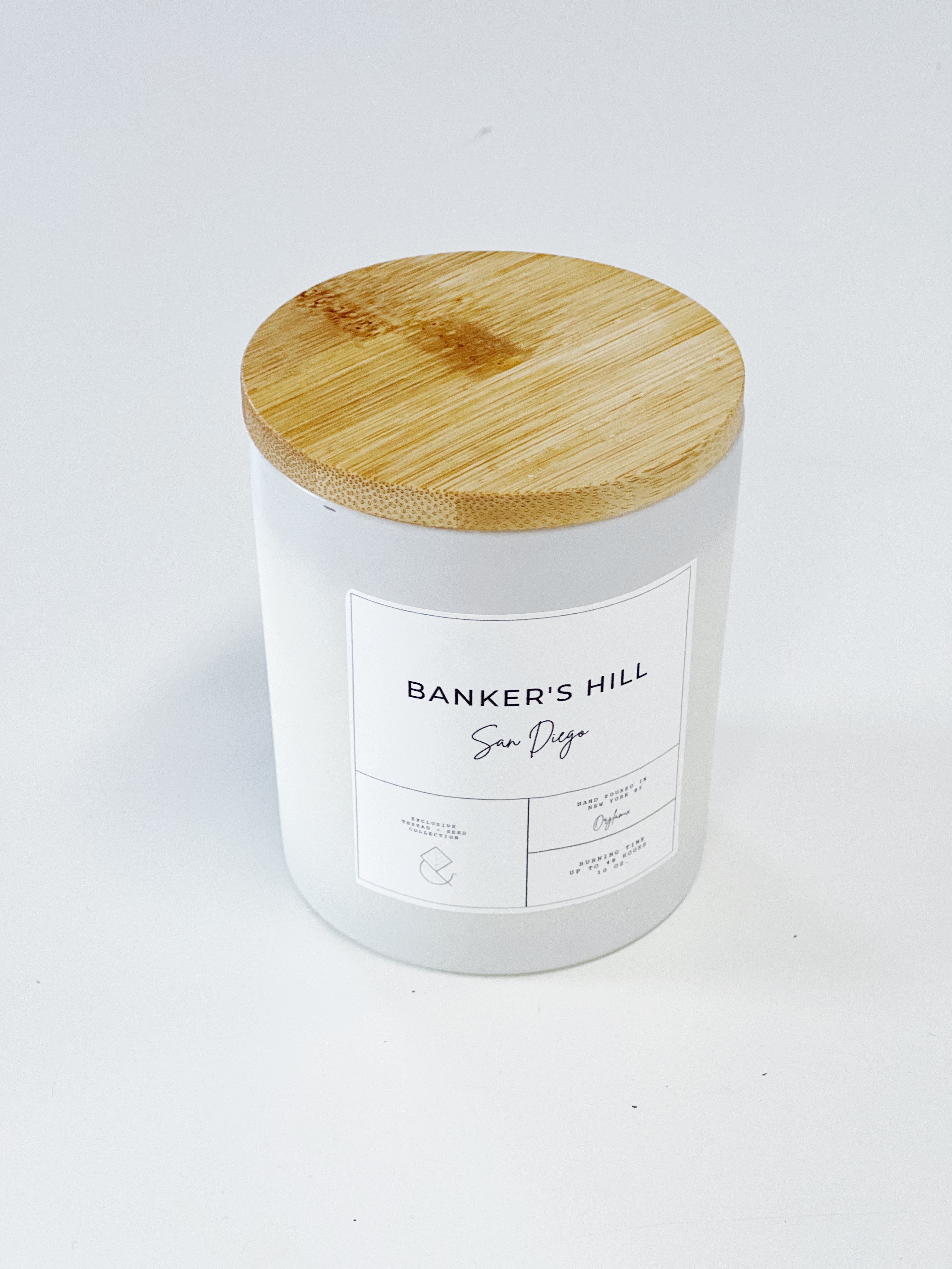 The Banker&#39;s Hill Soy Candle Exclusively for Thread + Seed