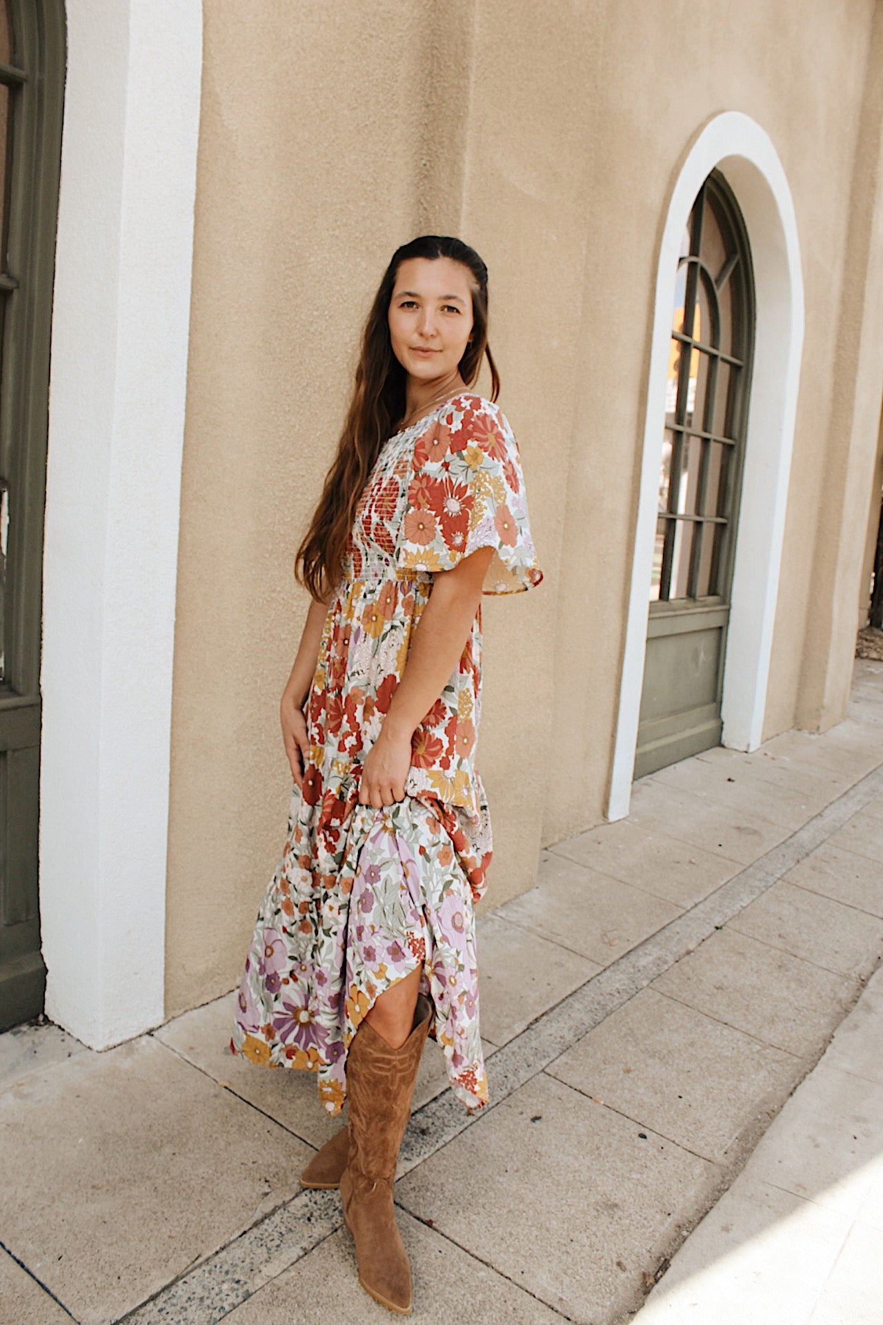 The Klover Floral Maxi Dress