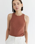 The Ivette Ribbed Tank Top