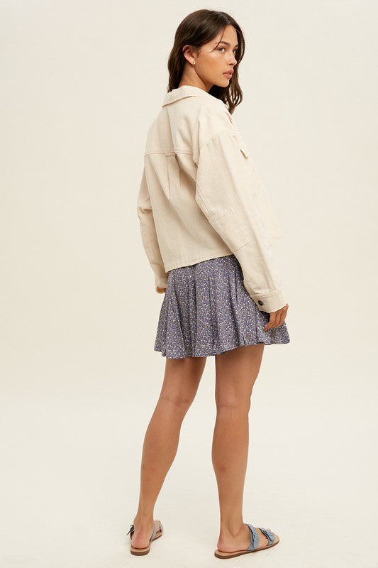 The Jae Relaxed Cropped Jacket