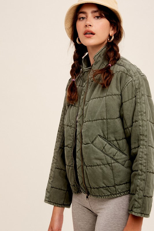 The Jayden Quilted Jacket