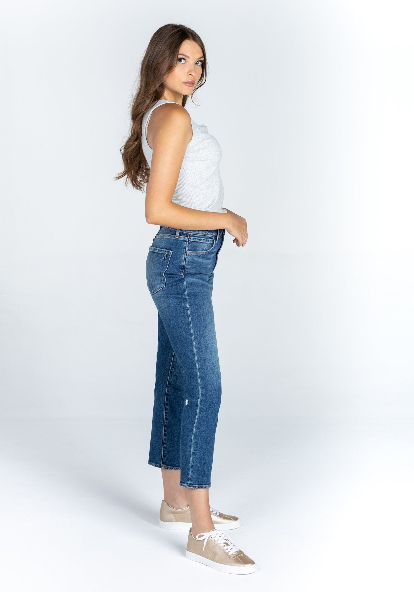The Kate Cropped Straight Leg Jeans by Articles of Society - Ewa Beach