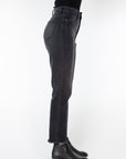 The Kate Raw Hem Cropped Straight Leg Jeans by Articles of Society - Godley