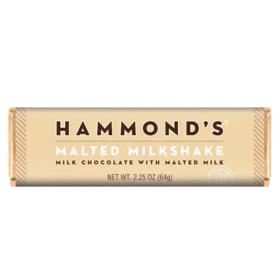 Malted Milkshake Chocolate Bar by Hammond's