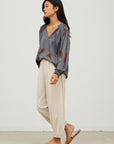 The Mara Leaf Blouse