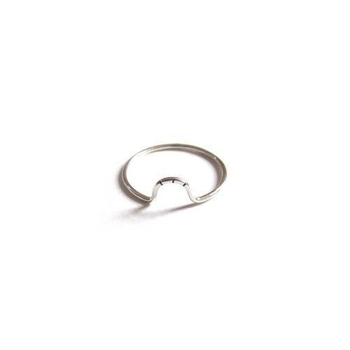 Mini Arc Stacking Ring by Goldeluxe Jewelry