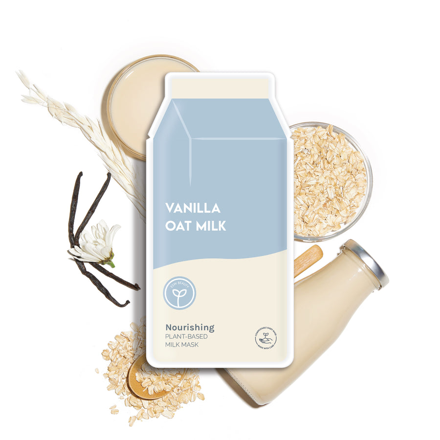 The Vanilla Oat Milk Plant-Based Milk Mask by ESW Beauty
