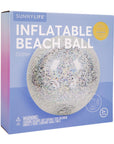 Inflatable Glitter Beach Ball